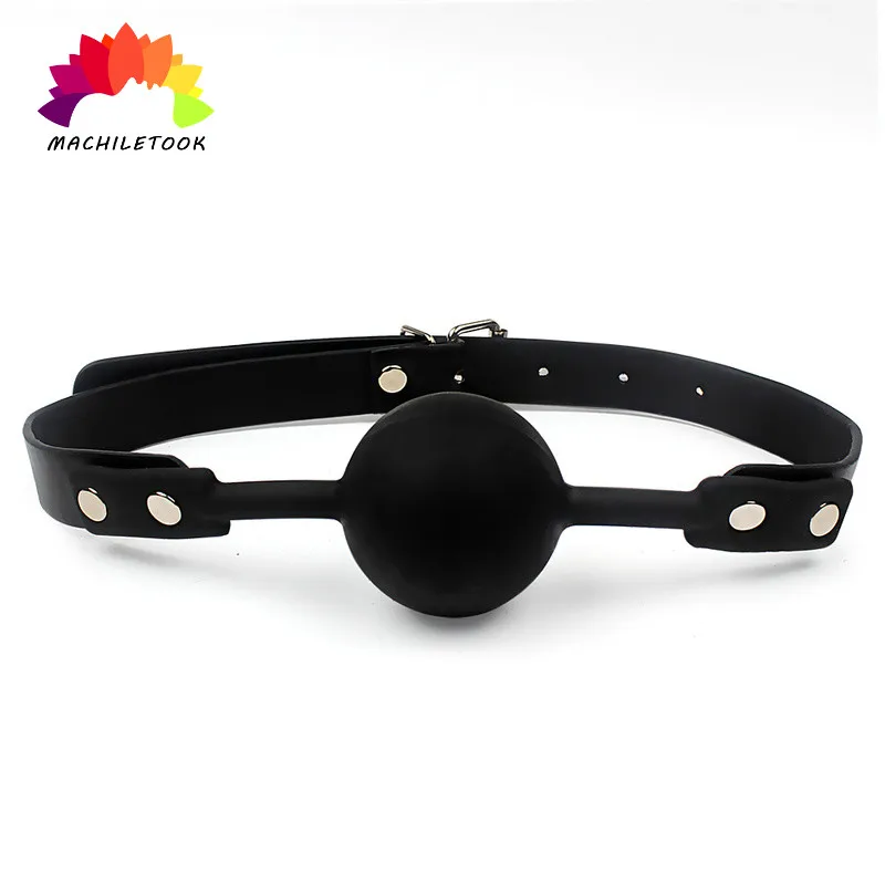 Из искусственной кожи для пероральной фиксации рта Gag Эротические товары SM Bondage