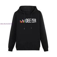 deezer feature logo mens hoodies art velvet sweatshirts casual long sleeve tops tee tye dye clothing oversize itself pullover s