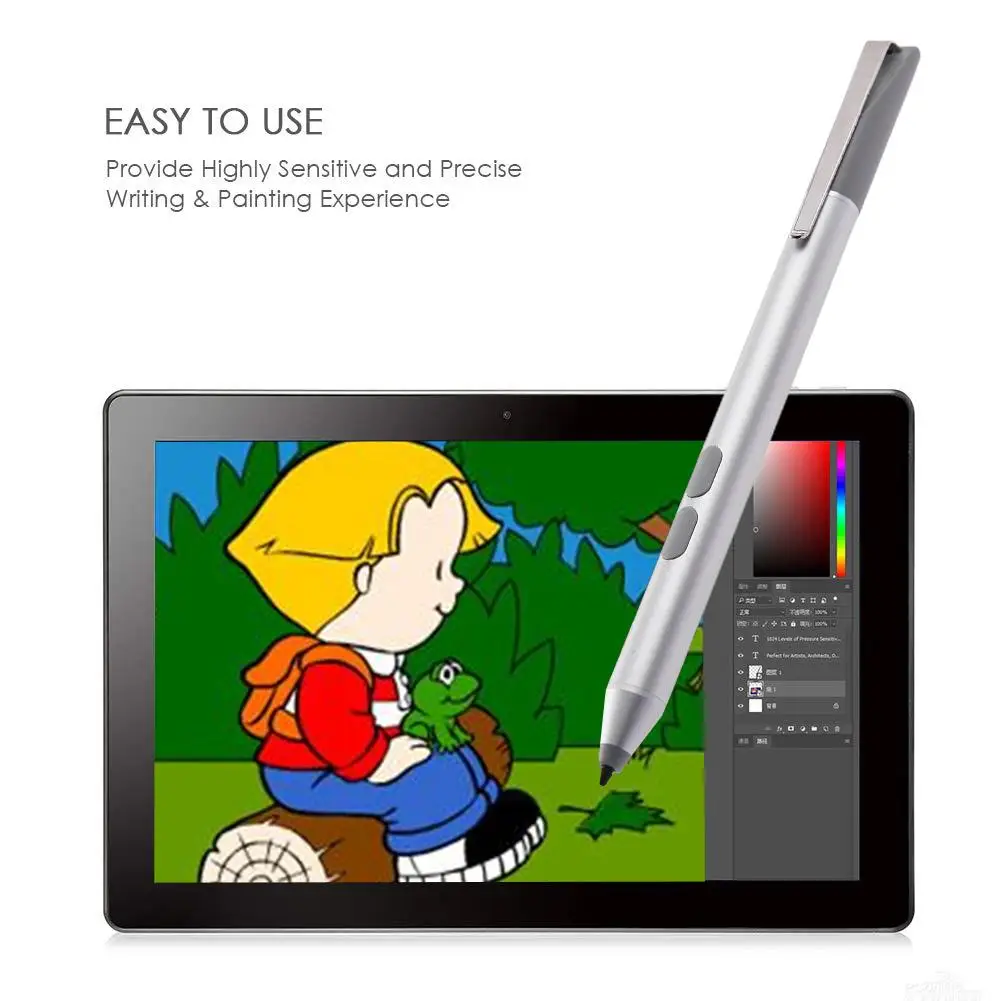 Стилус активный для ноутбуков 1024 уровня чувствительности к давлению|Стилусы