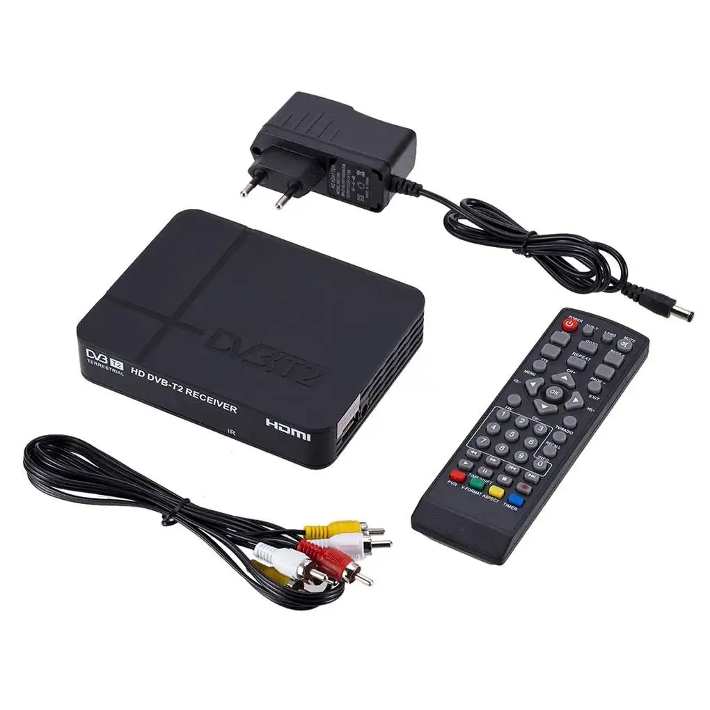 Мини HD DVB-T2 K2 STB MPEG4 DVB T2 цифровой ТВ спутниковый ресивер тюнер Поддержка USB/HD мини