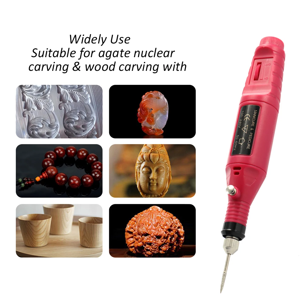 Миниатюрный электрический шлифовальный станок дрель для снятия гель лака ногтей