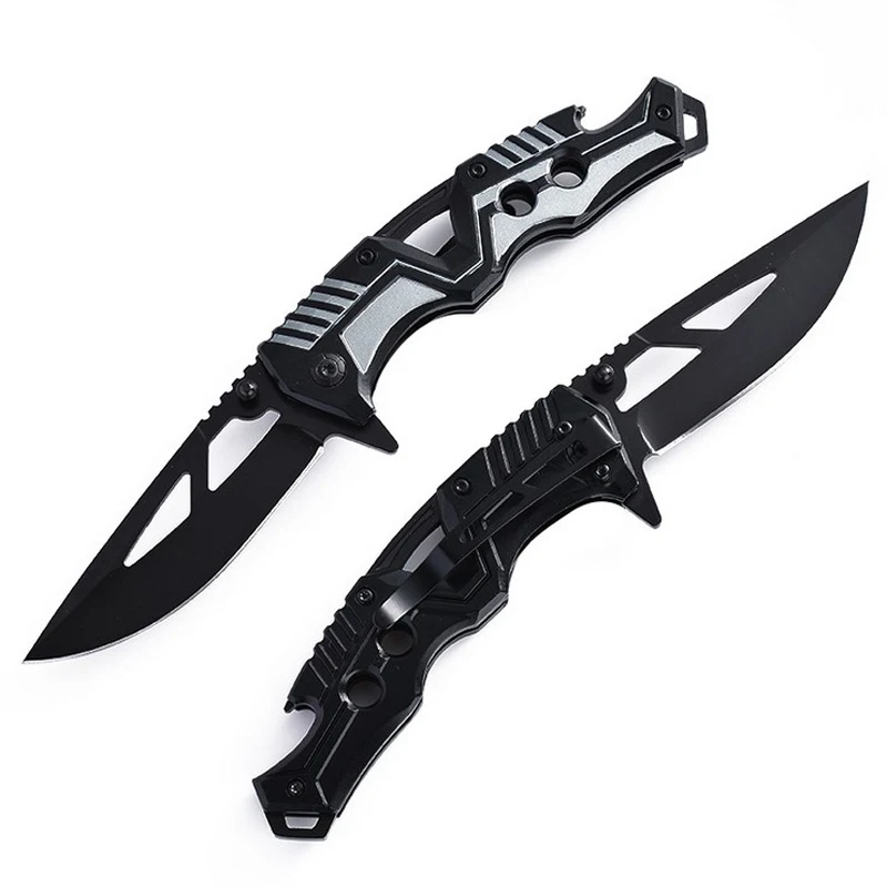 Складной нож 56HRC Компактный Тактический с коробкой для кемпинга охоты