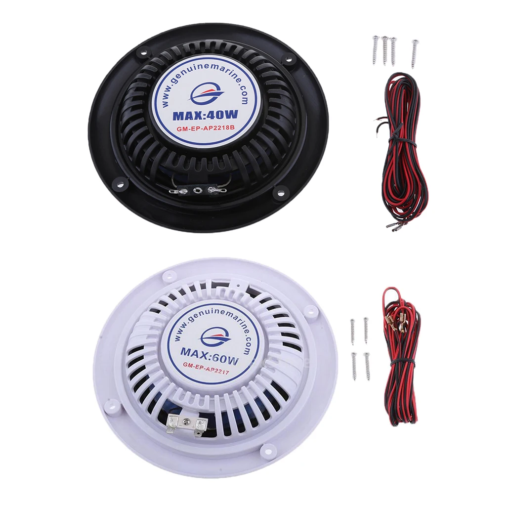 2 шт. водонепроницаемый динамик звук Авто модифицированный Рог Круглый Заподлицо