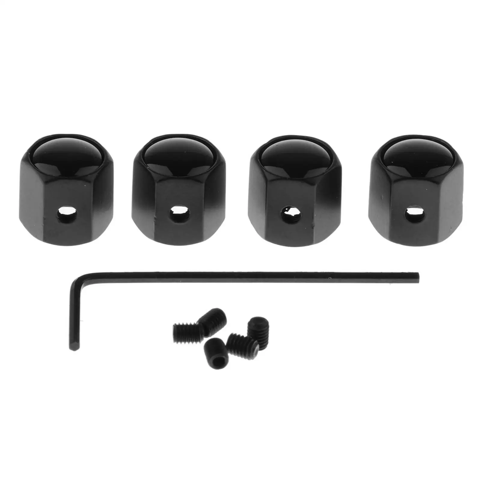 

4 Pieces American Flag Valve Stem Cap, Anti-Theft Valve Stem Caps Tire Valve Stem Caps Tire Wheel Rim Dust Cover