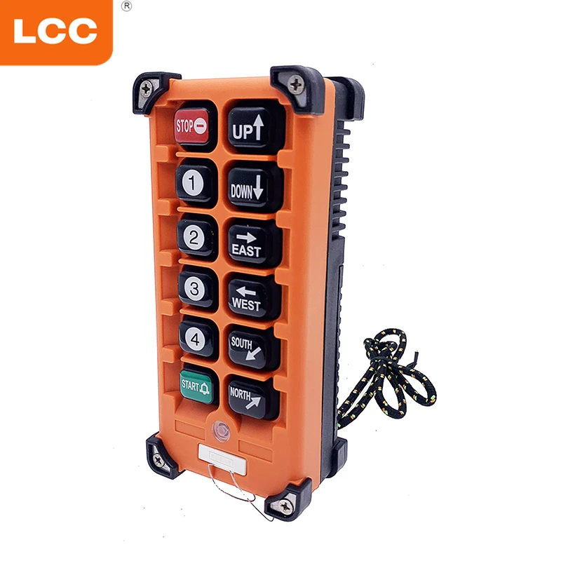 

F21-E2B-8 Low price 8 button industrial crane radio remote control