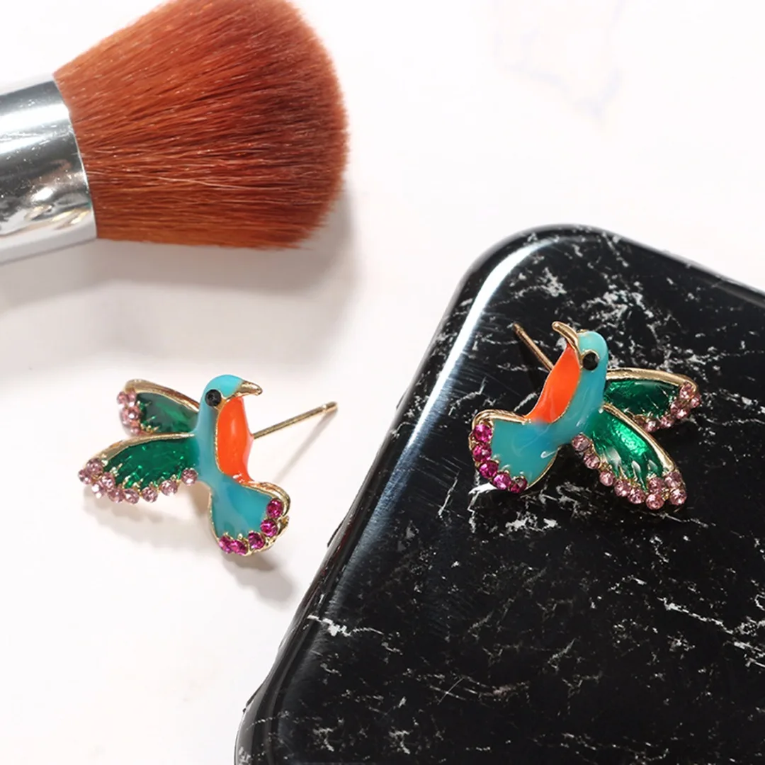 1 пара женские серьги-гвоздики в виде животных | Украшения и аксессуары