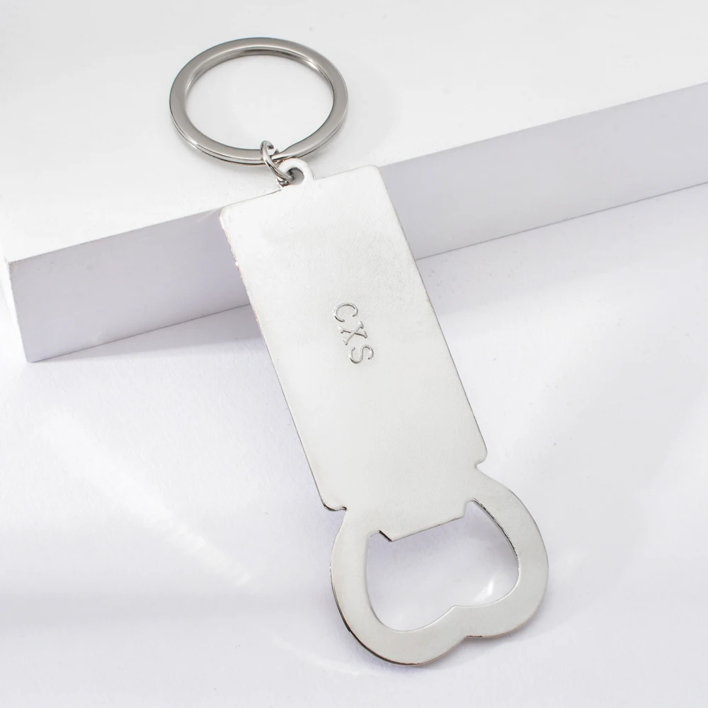 Vicney модные открывалка для бутылок в виде футбольного мяча на цепочке с надписью I