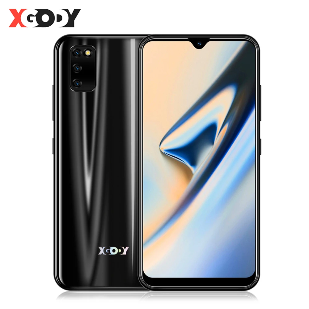 XGODY M30S 4G смартфон на Android 9 0 6 3 дюйма экран водослива 3гб 32 Гб четырехъядерный
