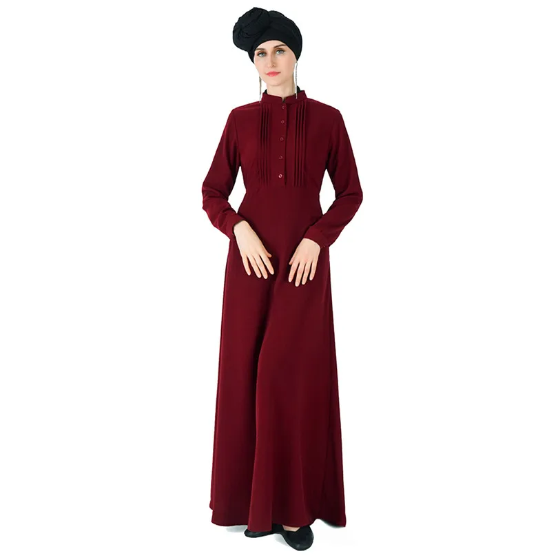 Женская рубашка платье хиджаб мусульманское абайя кимоно Турция Дубай Кафтан