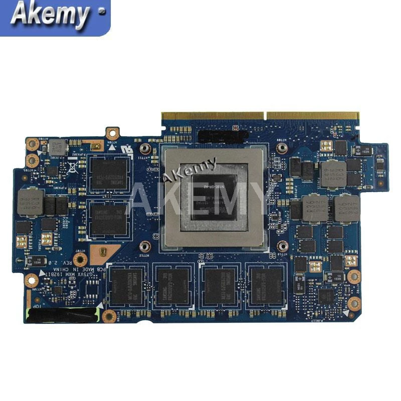 AK видеокарта для ASUS G75V G75VX 3 ГБ GTX670M самая высокая конфигурация N13E-GR-A2 графическая