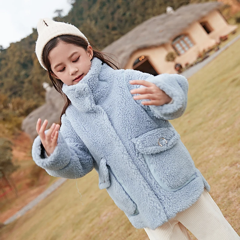 Детская кашемировая ветровка с длинным рукавом на весну/осень | Мать и ребенок
