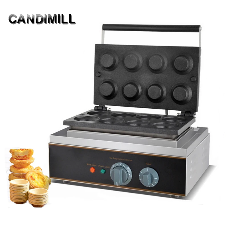 

Commercial Electric Egg Tart Maker Portuguese Style Egg Tart Cupcake Baking Machine Tart Shell Mold