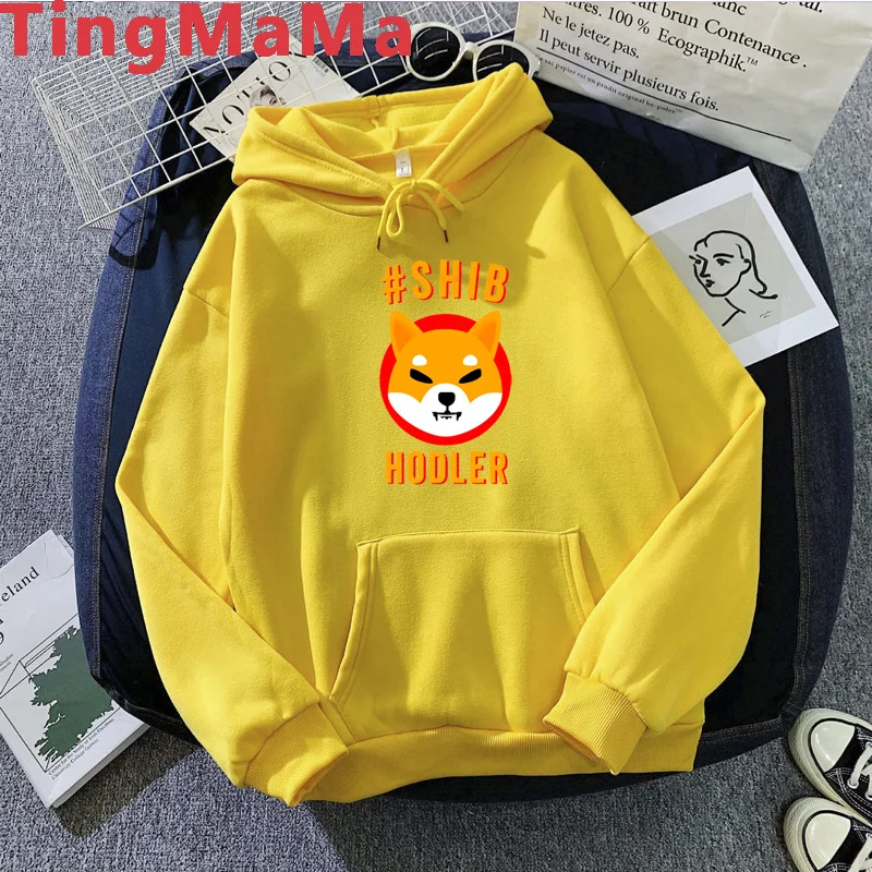 

Shiba Inu Shib Dogecoin hoodies women printed grunge anime printed female sweatshirts graphic