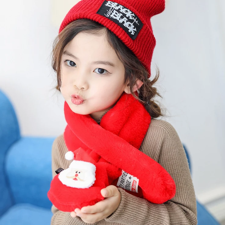 Шарф детский из искусственного меха на зиму теплый мягкий | Детская одежда и