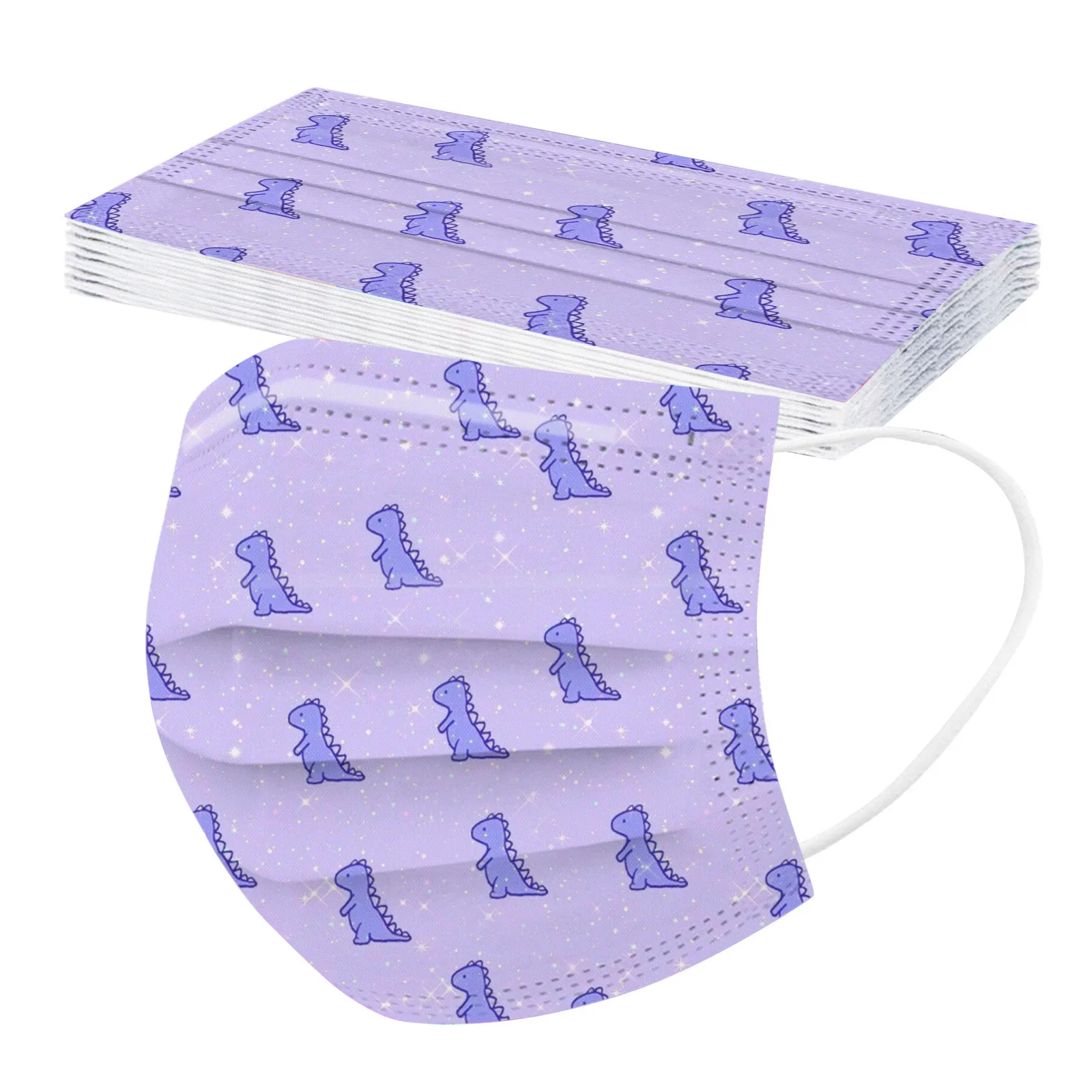 10/20PCS Children Gradient Star Printed Three-Layer Outdoor Dust-Proof Disposable mascarilla Monder Scarf Halloween Cosplay MasK |