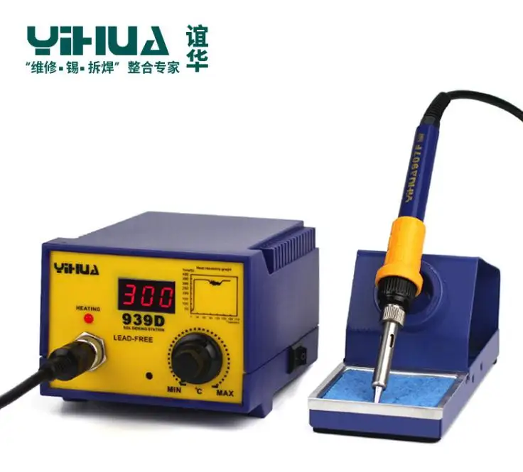 110 В/220 В 60 Вт Антистатическая паяльная станция с постоянной температурой