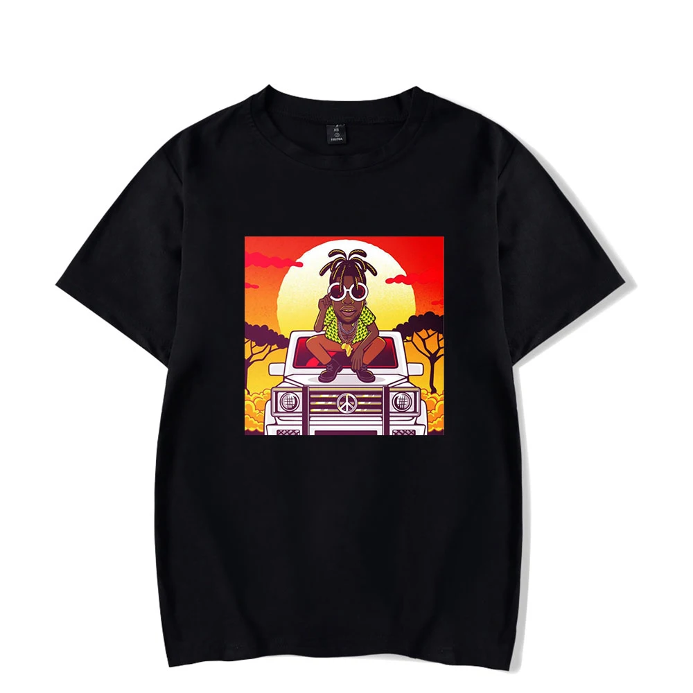 

Одежда для регги Pop 2021, футболка с принтом Burna Boy, мужские и женские летние футболки с коротким рукавом в стиле хип-хоп, повседневные футболки ...