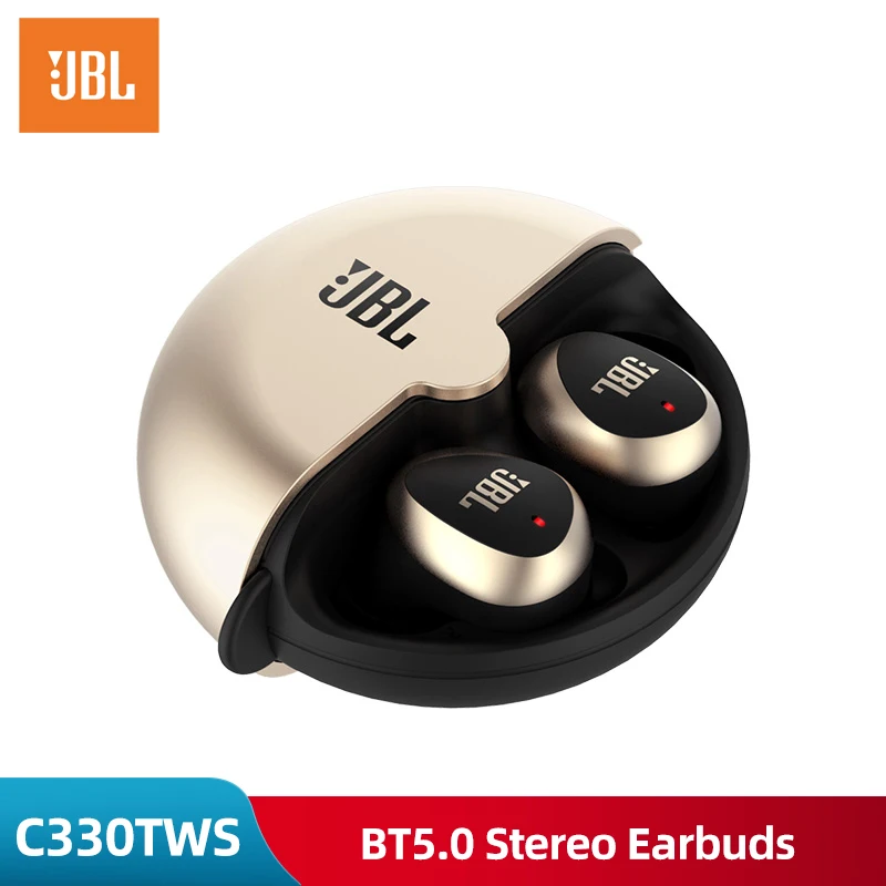 Оригинальные беспроводные наушники JBL C330TWS, Bluetooth V5.0, наушники, стерео микрофон, вкладыши с зарядным устройством, беспроводные наушники