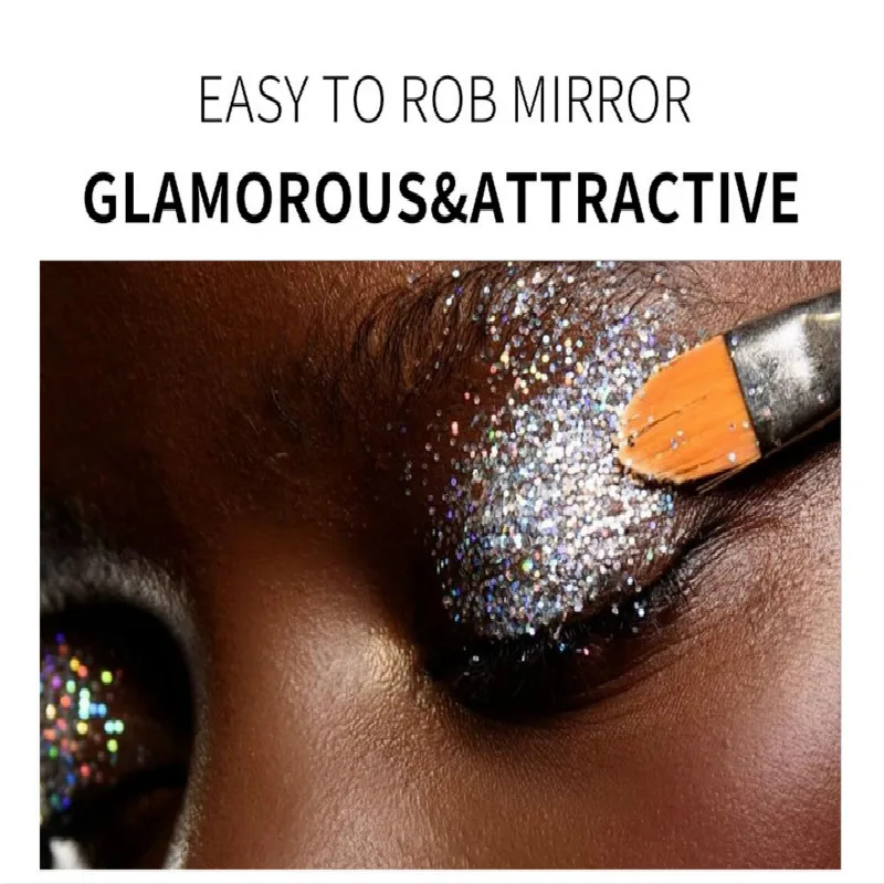 10 цветов косметика глаза губы лицо макияж блеск мерцающая пудра монохромный для