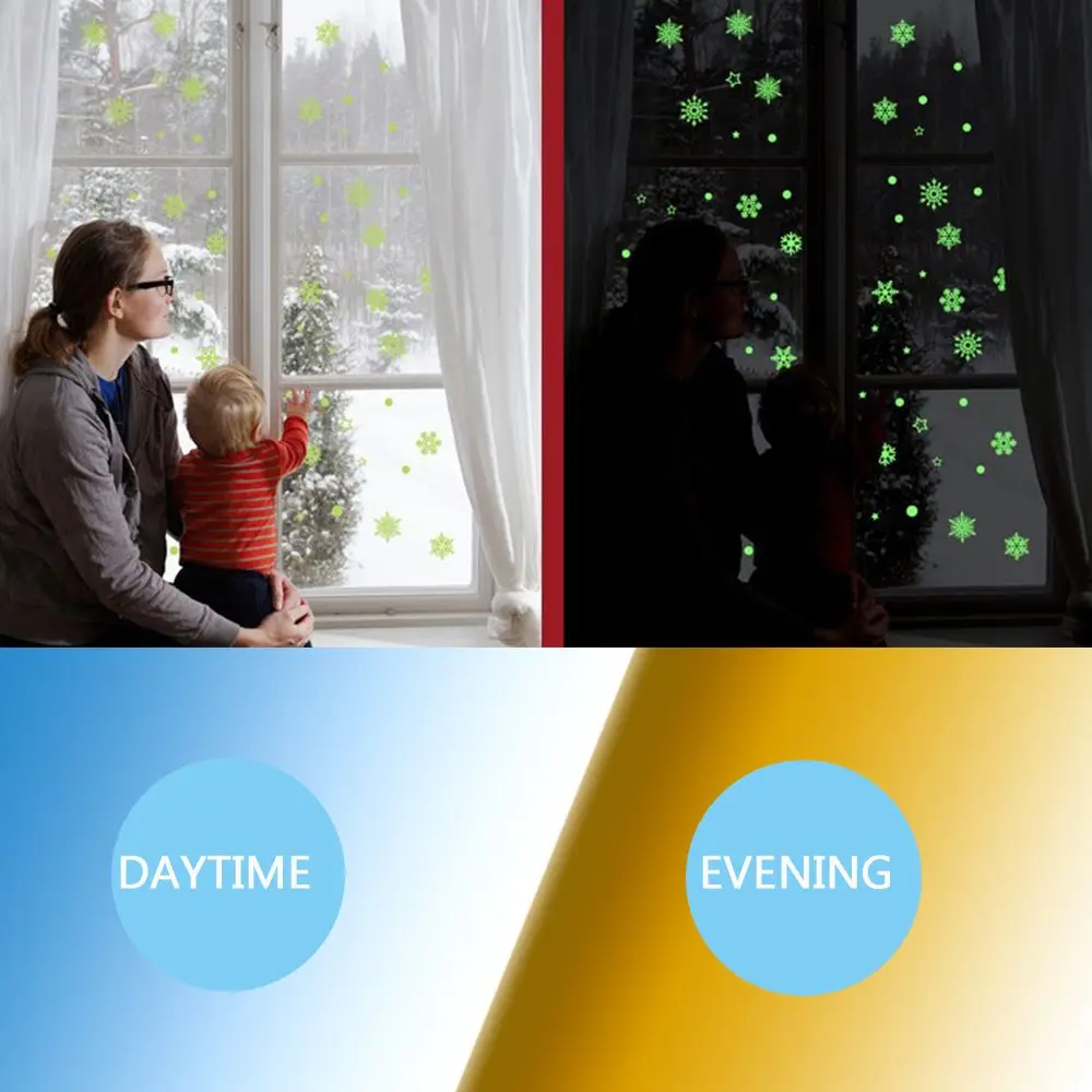 50 шт. флуоресцентные наклейки для детской комнаты спальни |