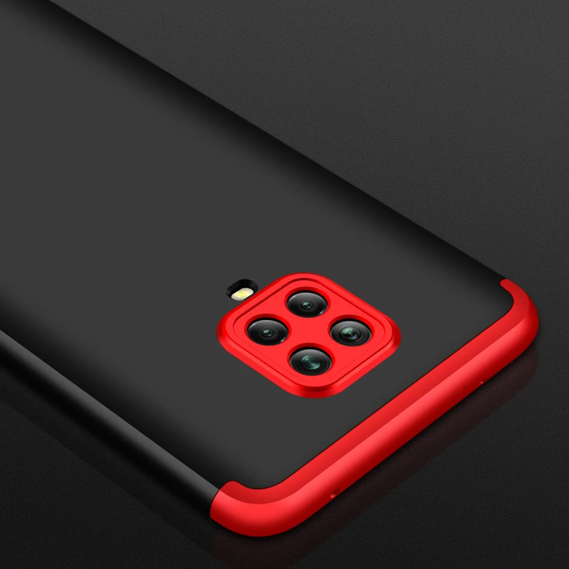 For Xiaomi Redmi Note 9S Case Hard Matte Armor Hybrid 3 in 1 Protective back cover case for xiaomi redmi note 9 pro max 9s shell