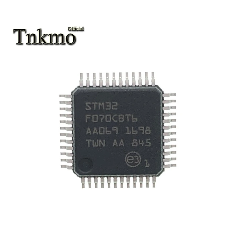 5 шт. 10 STM32F070CBT6 LQFP-48 STM32F070CB LQFP8 STM32F070 STM32 32F070CBT6 070 32-битный микропроцессор чип новый и