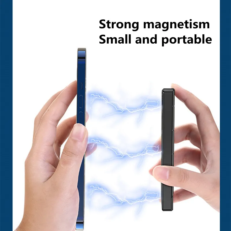 

Magnetic Power Bank 15W Fast Charging 6000mAh Portable Powerbank For MagSafe iPhone 12 Mini Pro Max Xiaomi Wireless Charger