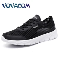 new mens casual shoes summer mesh shoes mens trainers fashion sneakers lightweight breathable sports running shoes 39 48