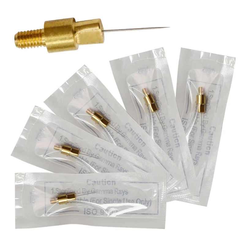 100 шт./лот иглы для тату машинки в виде плазменных точек микро медные тонкие