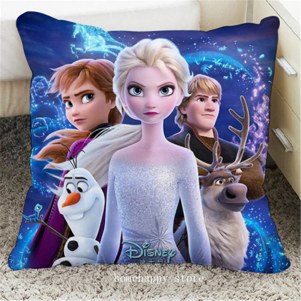 Наволочка для подушки Disney Холодное сердце Эльза и Анна детская наволочка