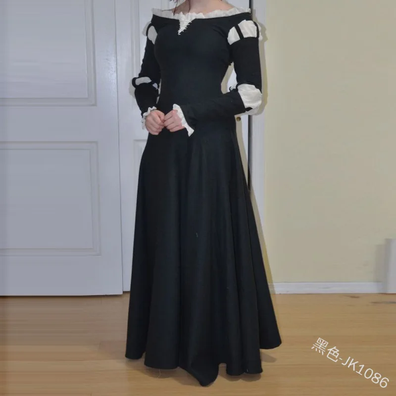 Женское платье осенне-зимнее с длинным рукавом кружевное ажурное приталенное