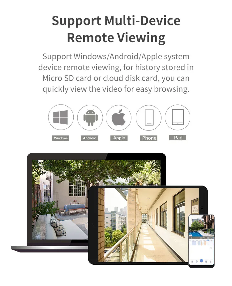 Xiaovv D6 Смарт 1080P Водонепроницаемая ip-камера 180 ° Панорамное ночное видение обнаружения умный ребенок спящий монитор