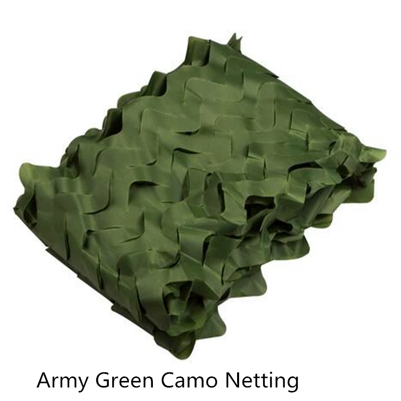 Army Green 1,5 м* 4 м домашние садовые беседки камуфляжная сетка военный автомобиль крышка Кемпинг Охота навес палатки для праздников солнцезащитный камуфляж сетка - Цвет: Army Green