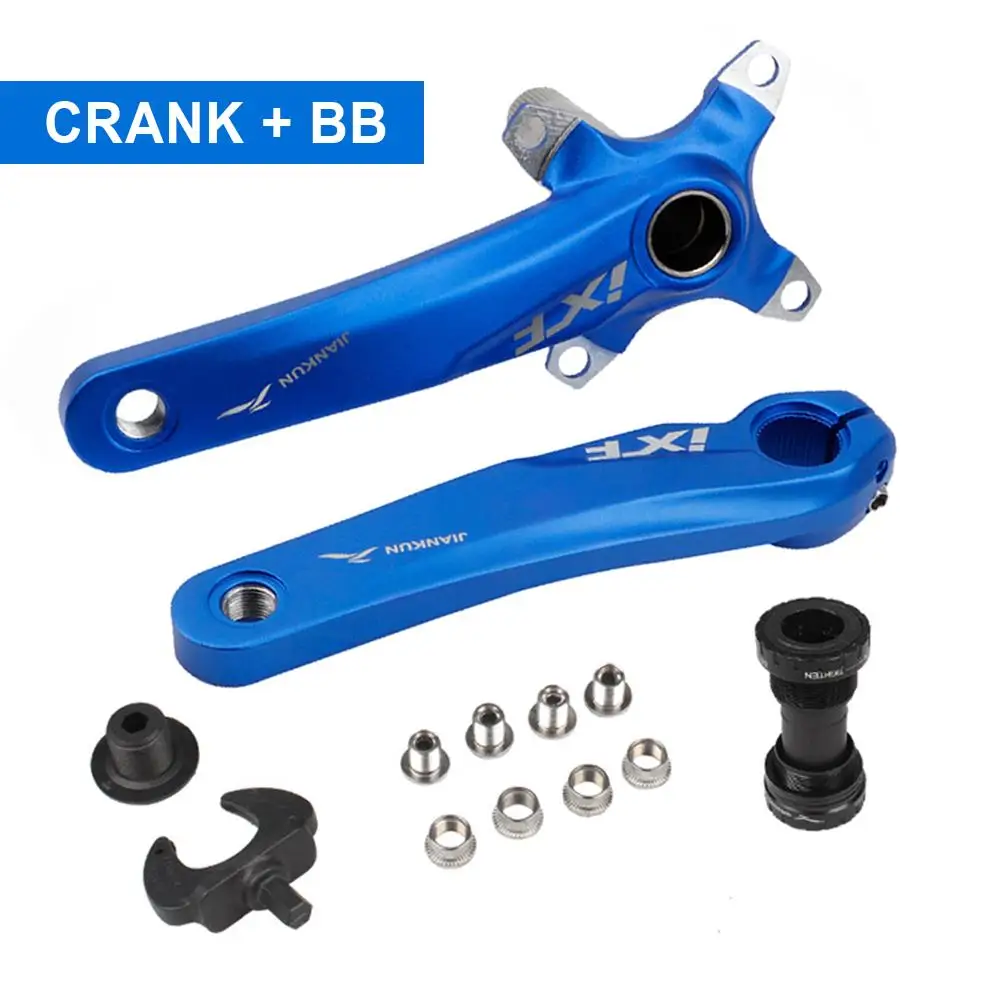 

LP Litepro Aluminum Folding Bike Hollow One Crank Bicycle Integrated Crank Bike Hole Tool Mountain Road Bike Crank