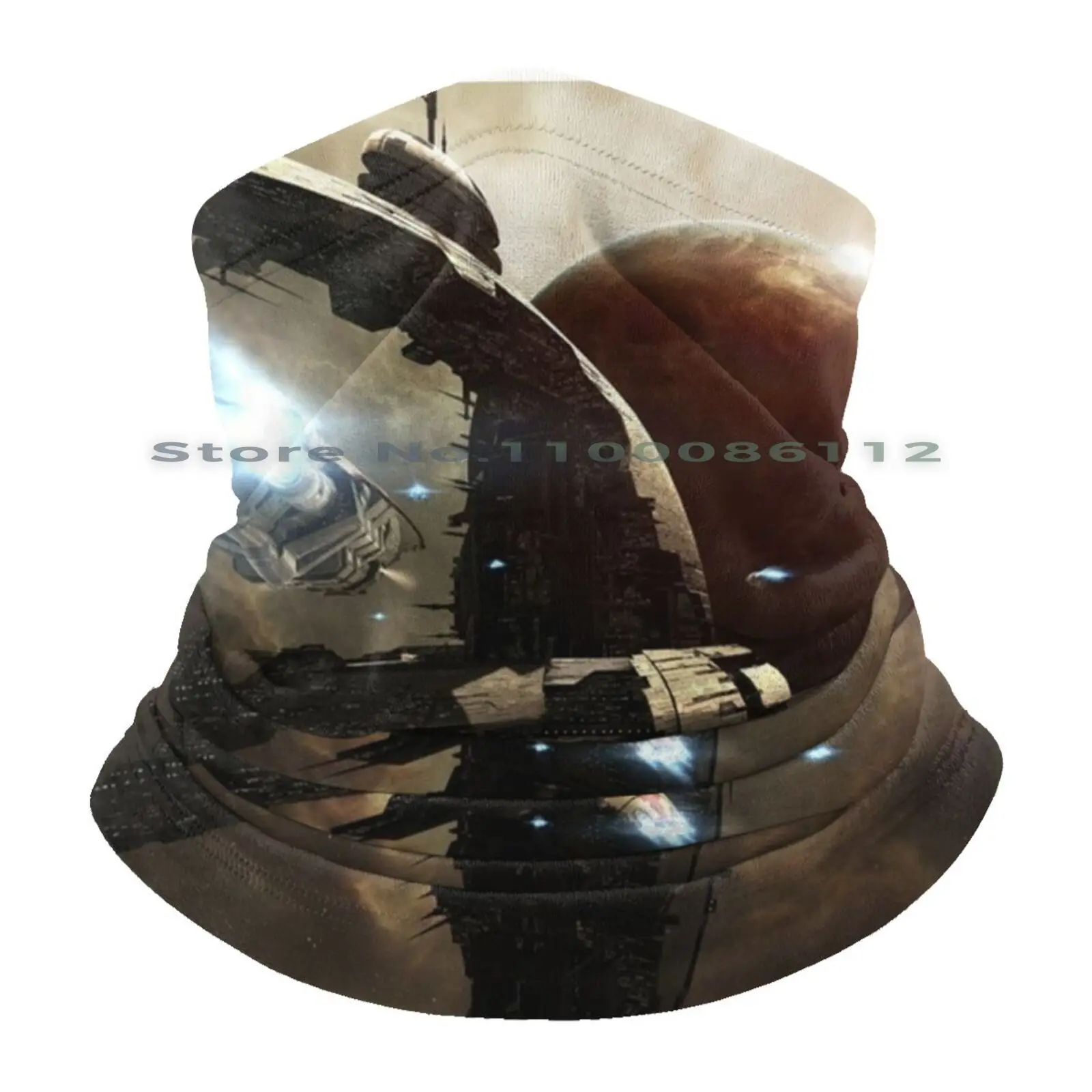 Онлайн-геймерская маска для лица Eve вязаная шапка магазин на заказ белая