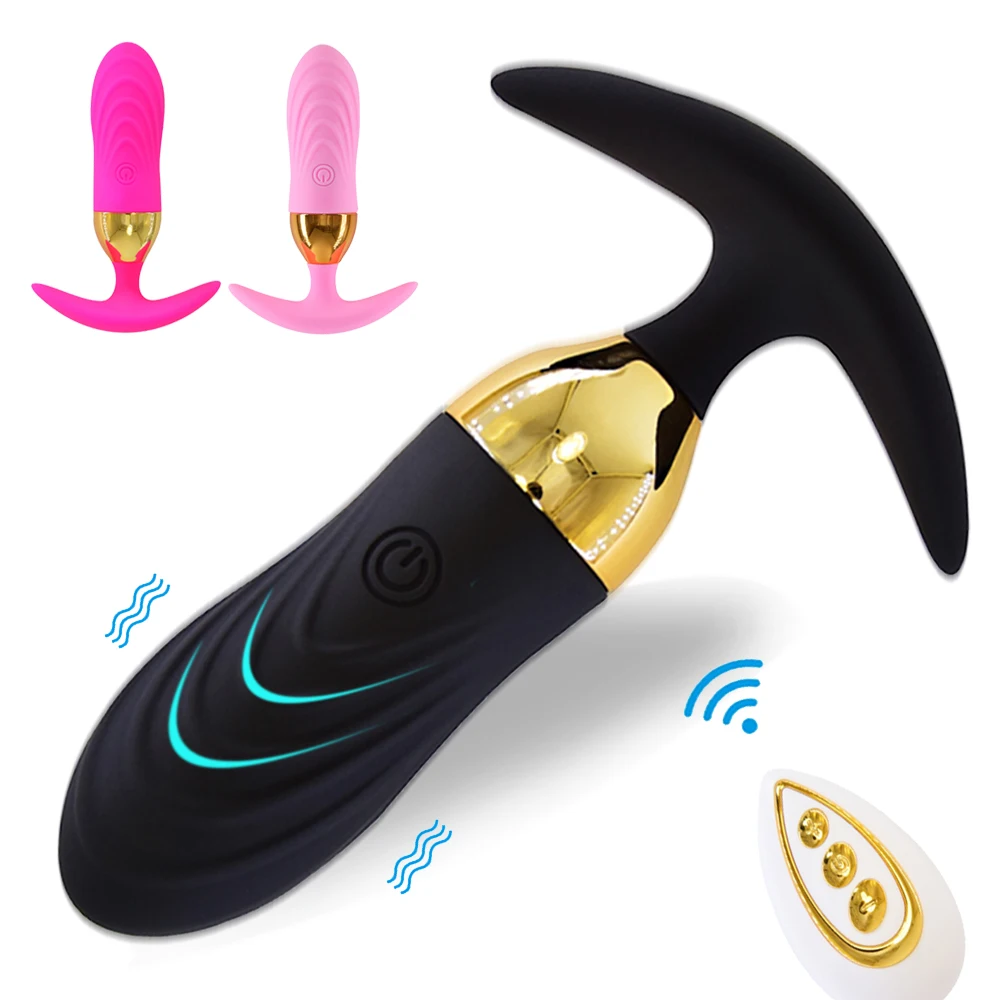 Беспроводной вибратор яйцо Управление Стимулятор клитора Анальная пробка для
