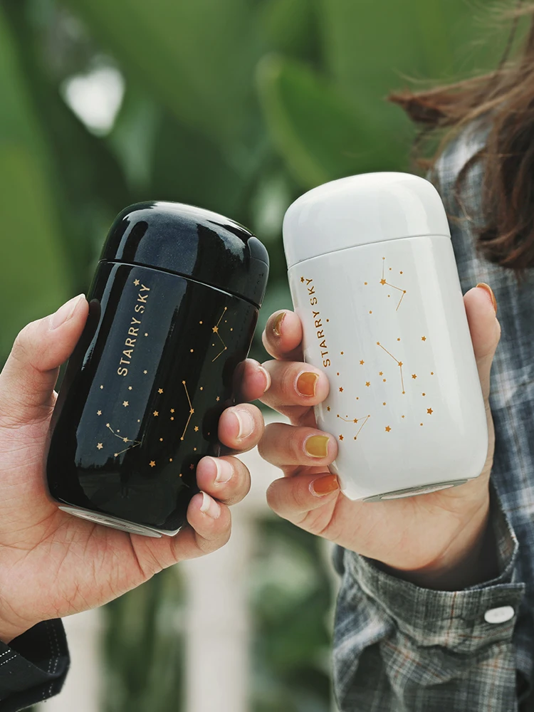 

Mini Thermos Coffee Stainless Steel Vacuum Flask Thermos Travel Mug Stainless Steel Vacuum Thermos 230ML Vacuum Flasks BB50BW