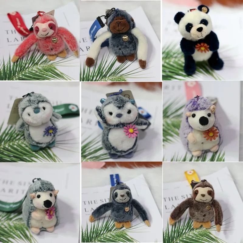 Новинка Реалистичная Милая fevarite Изысканная Сова Пингвин Ежик ленивее подвеска