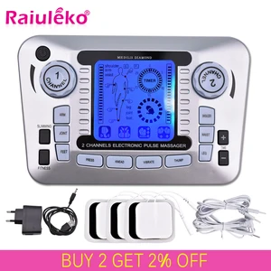 Электронный импульсный массажер, электрический аппарат для стимуляции мышц нерва, акупунктура, сжигание жира, обезболивание