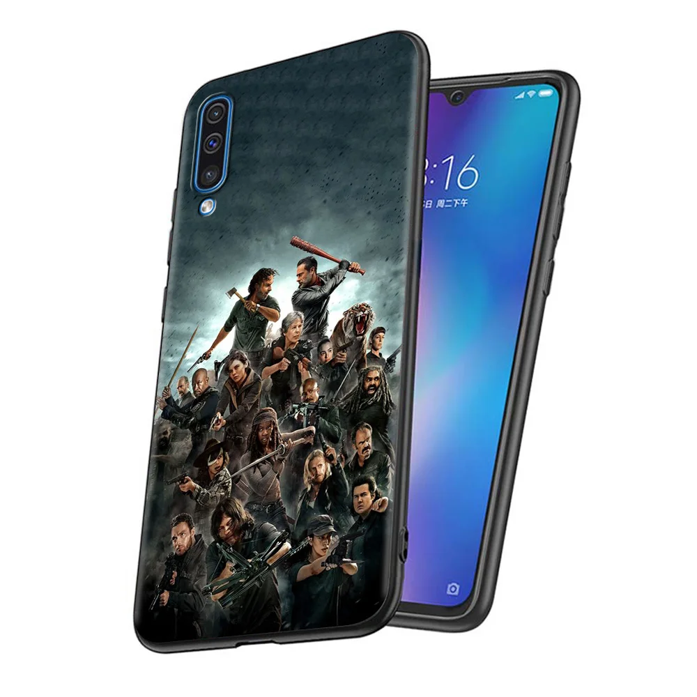 Силиконовый чехол для Samsung S21 Ultra S20 FE ТВ-сериала Ходячие мертвецы оболочка Galaxy S10