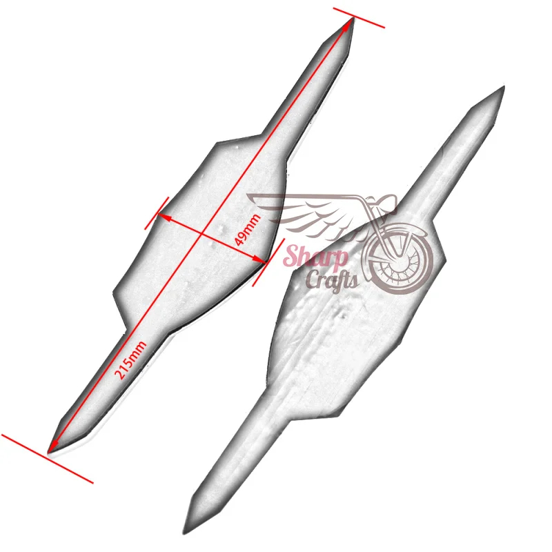 Запчасти для мотоциклов 3D значок наклейка на топливный бак защитные наклейки
