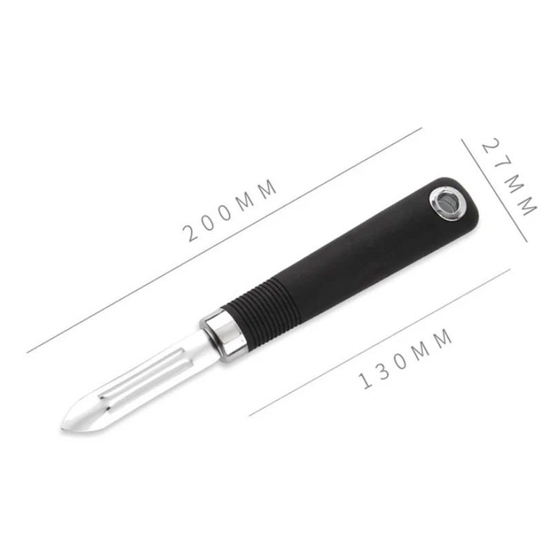 

1PCS Stainless Steel Antislip Fruit Vegetable Potato Peeler Knife Slicer Peel Blade Tool For Kitchen Fruit Vegetable Peelers