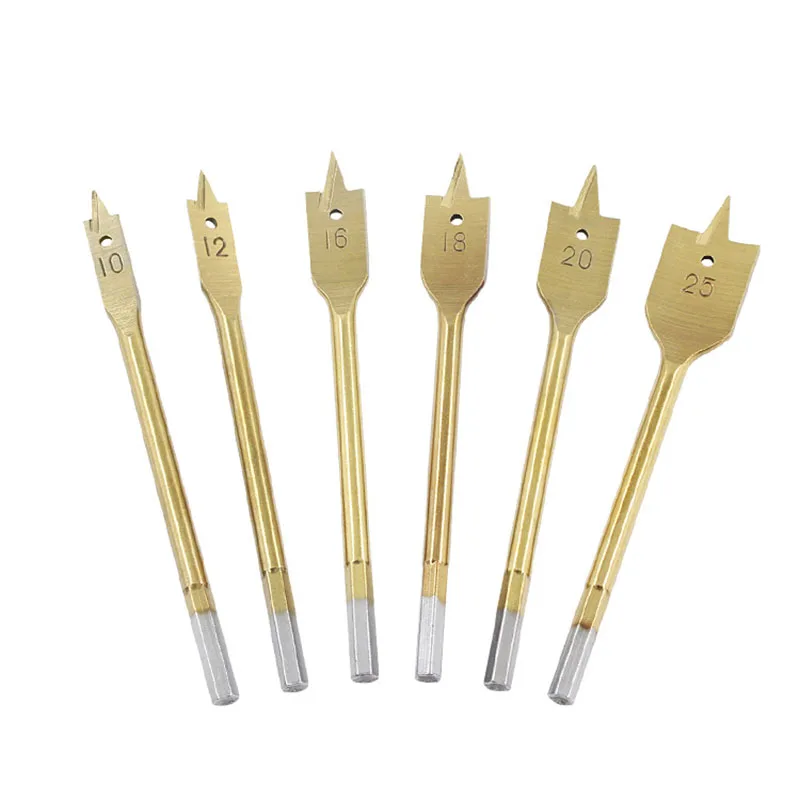 

6 шт./набор, биты для сверления древесины, 10/12/16/18/20/25 мм