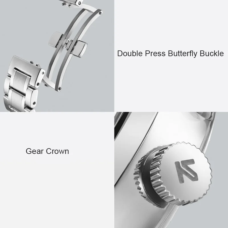 Xiaomi mijia business official original mechanical watch superior quality sapphire crystal imported movement multi-function dial |