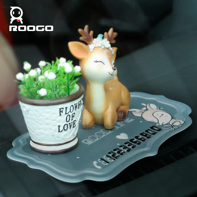 Roogo автомобильный телефон табличка с номером телефона автомобильные аксессуары