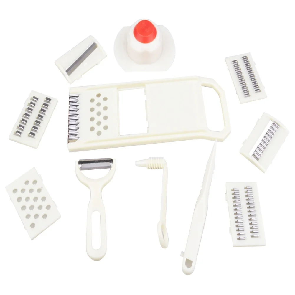 

11Pcs Kitchen Manual Vegetable Cutter Potato Onion Garlic Press Onion Grater Kitchen Gadgets Set Kitchen Accessories