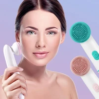 ultrasonic face skin care cleaning brushes home use equipment washing skin purifier facial massager beauty scrubber appliances