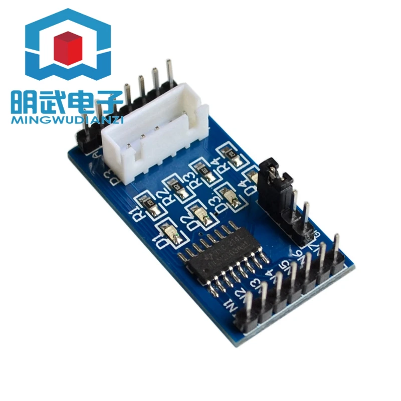 Плата драйвера шагового двигателя ULN2003 12 В постоянного тока модуль для Arduino 5 4