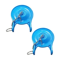 2 pack toilet flapper replacement 3 inch flapper replacement water saving high performance easy to install blue color