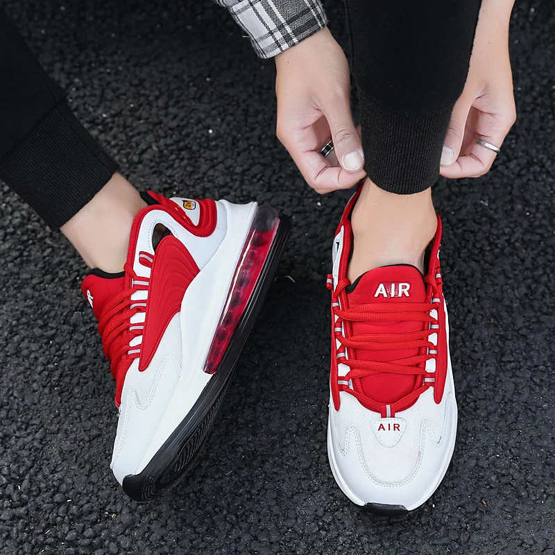 

Men's Sport Shoes Breathable Running Shoes Man Height Increasing Air Cushion Men Shoes Jogging Walking Sneakers Made In China
